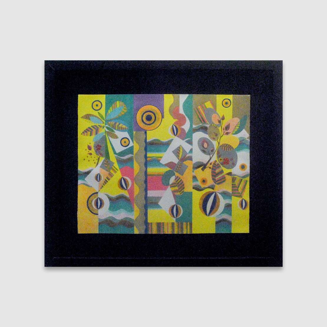 Beatriz Milhazes (1960), Pink Sunshine, 2021 - Serigrafia <br>Ass. verso<br>Edição 58 de 100<br><br>O trabalho de Beatriz Milhazes é muito marcado por formas orgânicas, arabescos, flores e colunas 