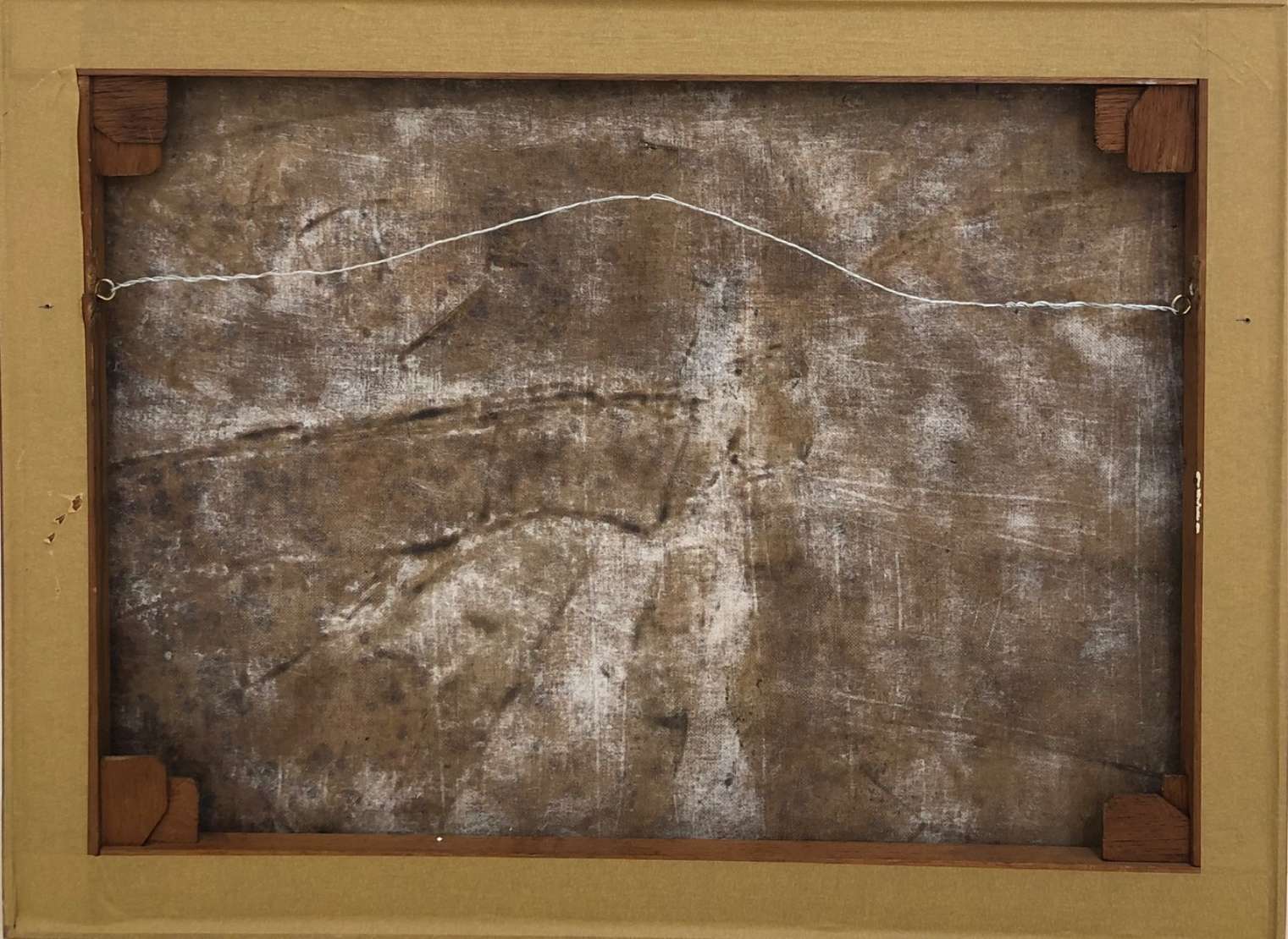 Maria Polo (1937-1983), Abstrato, 1963 - Óleo s/ tela<br>Ass. inf. esquerdo 