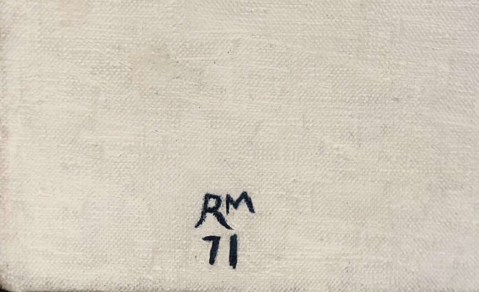 Roberto Magalhães (1940), Pronto para Combate, 1971  - Acrílica s/ tela <br>Ass. inf. esquerdo 