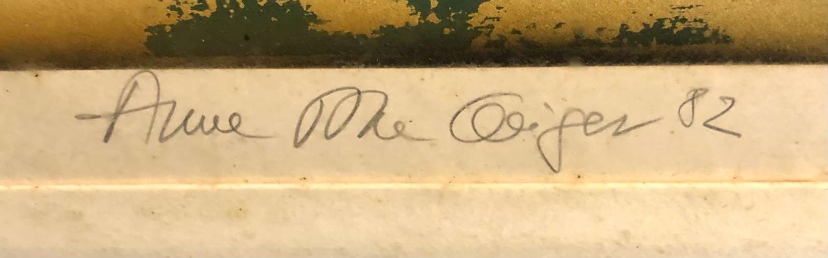 Anna Bella Geiger (1933), Nº 21 - série Cartografia, 1982 - Serigrafia <br>Ass. inf. direito <br>Edição 17 de 50 <br>Reproduzida no livro " Anna Bella Geiger Territórios Passagens Situações", pág. 128