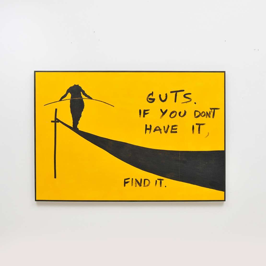 Tulio Dek (1985), Faith, 2020 - Acríilica  s/ tela <br>Ass. verso <br>Localizada Lisboa