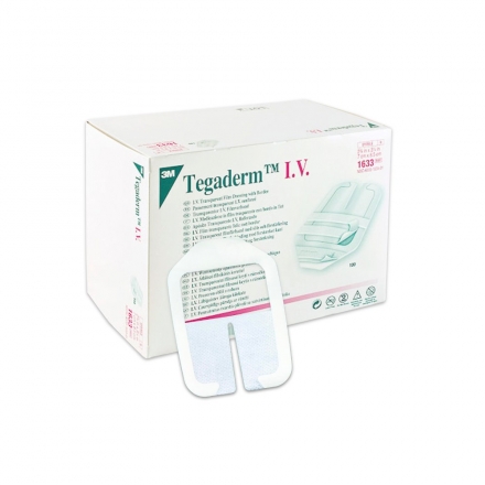 Curativo Tegaderm I.V. 8,5cm x 10,5cm - 3M