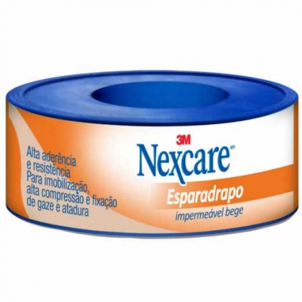 Esparadrapo Impermeável Nexcare 25mm x 3m - Conteúdo 1 Unidade. 3M