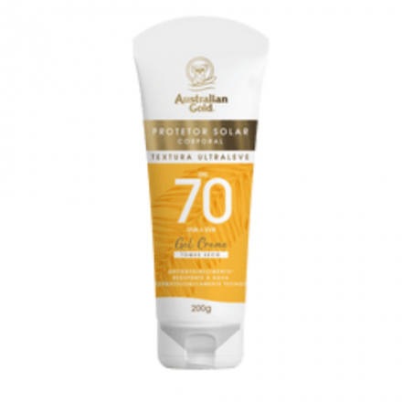 Protetor Solar Corporal Australian Gold Gel Creme FPS 70 - 200g