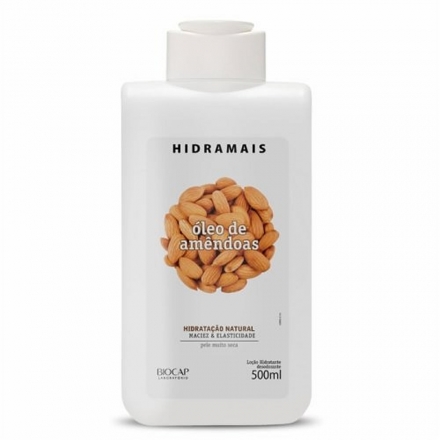 Hidratante Corporal Hidramais Óleo de Amêndoas 500ml.