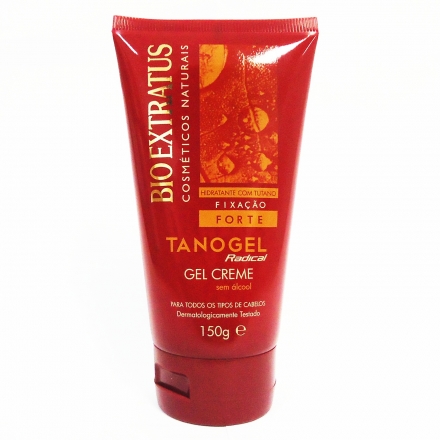 Gel Creme Tanogel Radical Fixação Forte - Contém 150g.  Bio Extratus