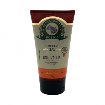 Finalizador Capilar Bio Extratus Camomila Oliva  - Contém 150g. Bio Extratus