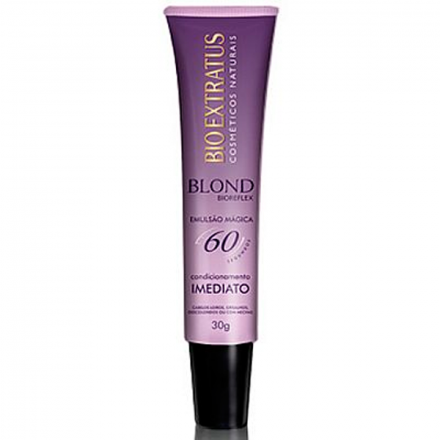 Emulsão Mágica 60 Segundos Blond Bioreflex  - Contém 30g. Bio Extratus