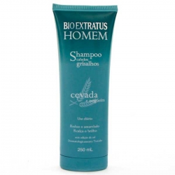 Shampoo Bio Extratus Homem Cabelos Grisalhos- Contém 250ml. Bio Extratus