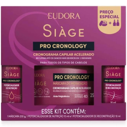 Kit Siage Cronograma Pro Cronology  250G + 10ML + 10ML