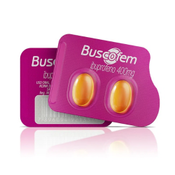 Buscofem 400mg - Contém 2 Comprimidos. Boehringer