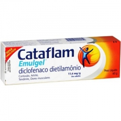Cataflam Emugel - Contém 60g. Novartis Cataflam Emugel - Contém 60g. Novartis