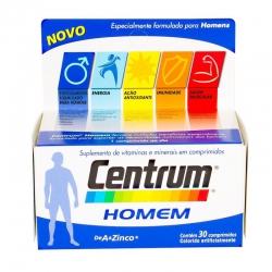Centrum Homem - Contém 30 Comprimidos. Wyeth