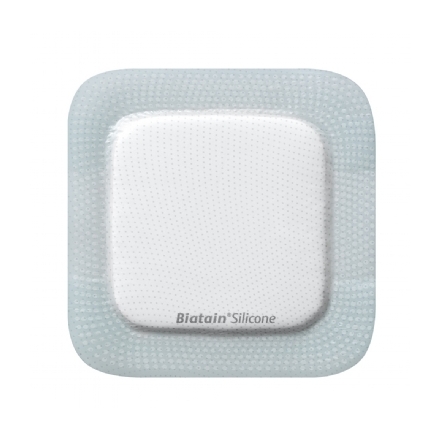 Curativo Biatain Silicone Adesivo 12,5 x 12,5 (5x5in) Ref 33436 - Contém 1 Unidade. Coloplast