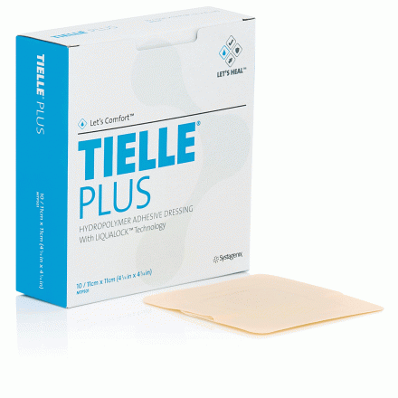 CurativoTielle Plus 15cm x 15cm - Contém 1 Unidade. Systagenix