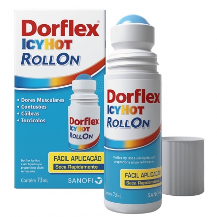 Dorflex Icy Hot Rollon - Contém 73ml. Sanofi Aventis