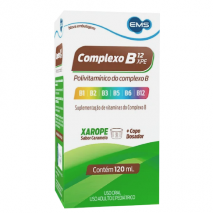 Complexo B Xarope 120ml - Ems