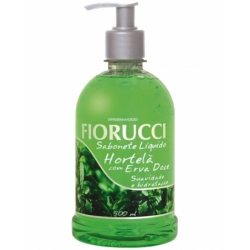 Sabonete Líquido Hortelã e Erva Doce  - Contém 500 ml. Fiorucci Sabonete Líquido Hortelã e Erva Doce  - Contém 500 ml. Fiorucci