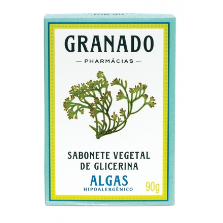 Sabonete Glicerina Algas - Contém 90g. Granado
