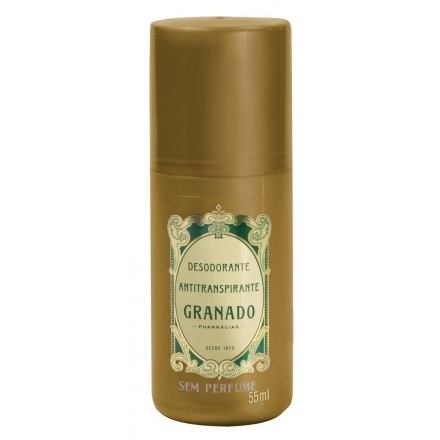Desodorante Roll-On Antitranspirante Granado Tradicional - Contém 55ml. Granado