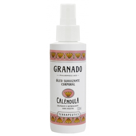 Óleo Suavizante Corporal Granado Calêndula - Contém 120ml. Granado