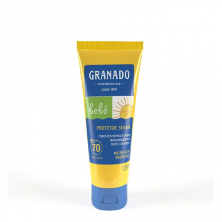 Protetor Solar Bebê Granado  FPS70 -120ml