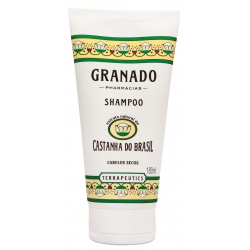 Shampoo Granado Castanha do Brasil Cabelos Secos - Contém 180ml. Granado