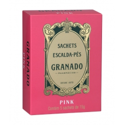 Sachets Escalda-pés Granado Pink - Contém 5 Sachês de 15 g. Granado Sachets Escalda-pés Granado Pink - Contém 5 Sachês de 15 g. Granado