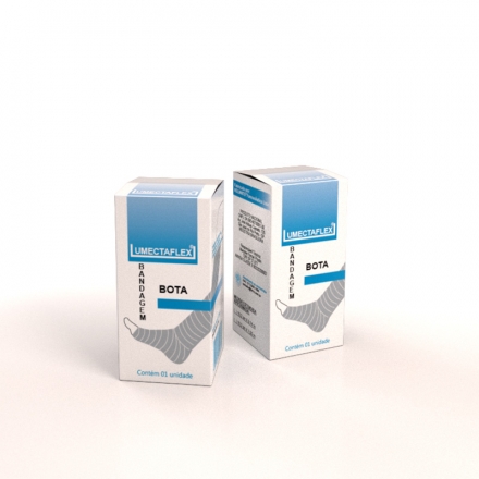 Bota Bandagem Elástica Umecta Flex - Contém 1 unidade. Helianto