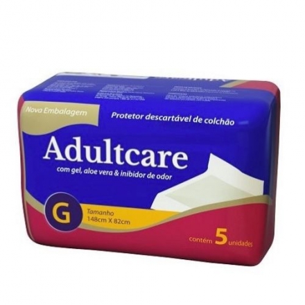 Protetor Descartável de Adultcare G 5un