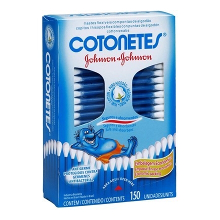 Cotonetes 150 Unidades-Johnson&Johnson;