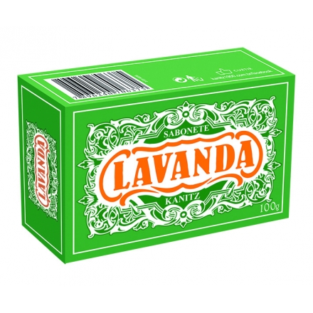 Sabonete Kanitz Lavanda  - Contém 100g. Kanitz