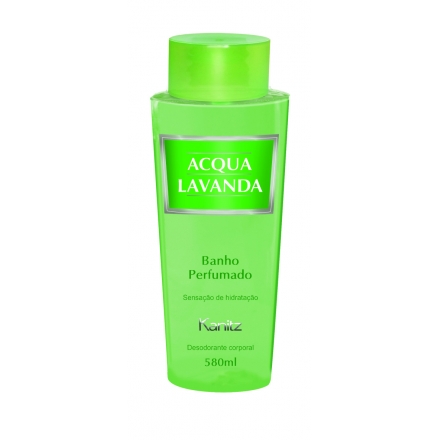 Deo Colônia Acqua Lavanda Banho Perfumado 580 ml