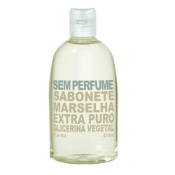 Sabonete Liquido Marselha Extra Puro sem Perfume  - Contém 410ml. Kanitz