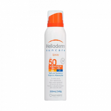 Protetor Solar Helioderm Suncare Aero Fps50- 200ml