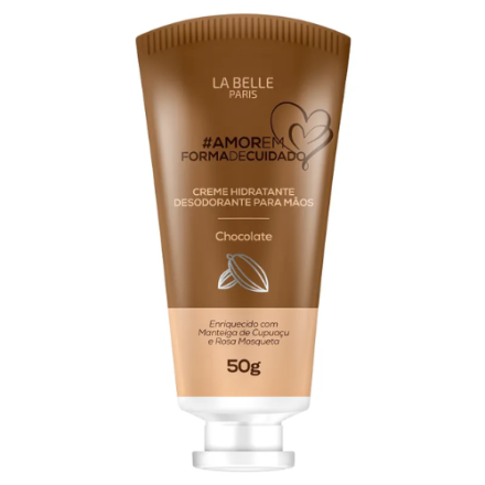 Creme Hidratante para as Mãos la belle Chocolate 50g Creme Hidratante para as Mãos la belle Chocolate 50g