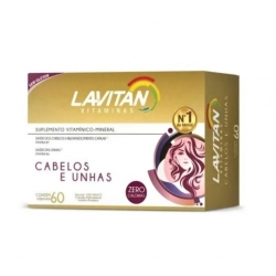 Lavitan Cabelos e Unhas 60cpr