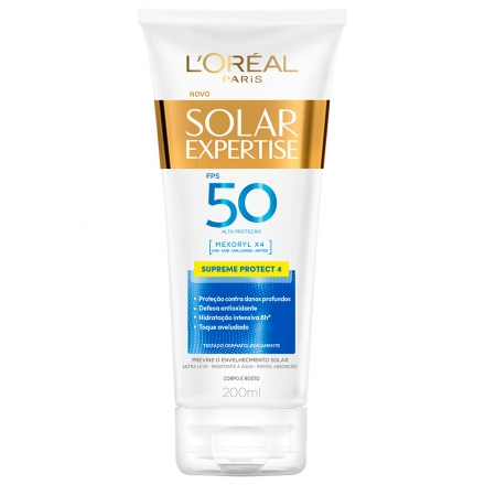 Protetor Solar L'Oreal Expertise FPS50 200ml - L'Oreal Paris