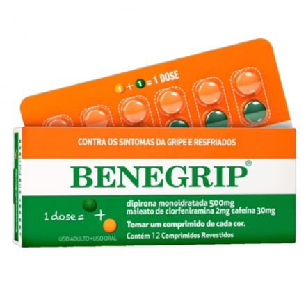 Benegrip 12 Comprimidos - Mantecorp