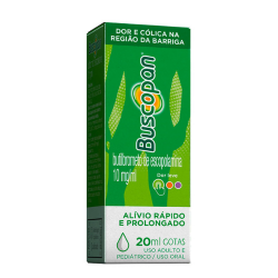 Buscopan Gotas Uso Adulto e Pediátrico 20ml - Mantecorp