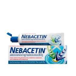 Nebacetin Pomada - Contém 50g. Nycomed