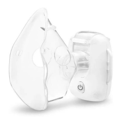 Inalador Multilaser Mesh Air Mask Portátil Branco - HC221