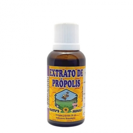 Extrato de Própolis Solução 30ml - Natu's Minas
