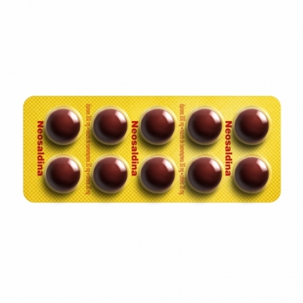 Neosaldina Dipirona 300mg + mucato de isometepteno 30mg + cafeína 30mg - Contém 10 Drágeas. Nycomed