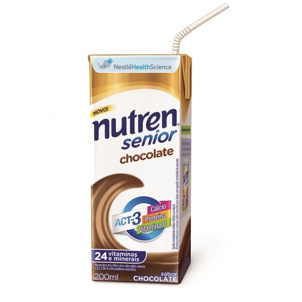 Nutren Senior Chocolate 200ml - Nestle Nutren Senior Chocolate 200ml - Nestle
