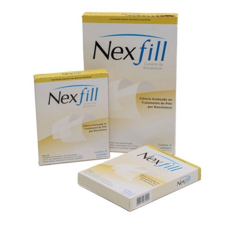 Curativo de Biocelulose Estéril Nexfill 10 X 16cm