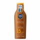 Protetor Solar Nivea Protect & Bronzer FPS-15 200ml - Nivea
