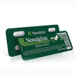 Novalgina 1g - Contém 4 Comprimidos. Sanofi-Aventis