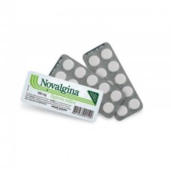 Novalgina Dipirona Sódica 500mg Uso Adulto e Adolescentes acima de 15 anos - Contém 10 Comprimidos. Sanofi Aventis Novalgina Dipirona Sódica 500mg Uso Adulto e Adolescentes acima de 15 anos - Contém 10 Comprimidos. Sanofi Aventis