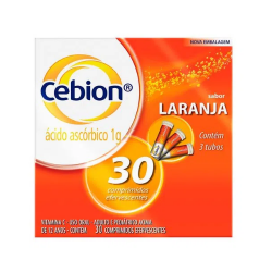 Cebion 1g 30cpr Efervescente De Laranja Cebion 1g 30cpr Efervescente De Laranja